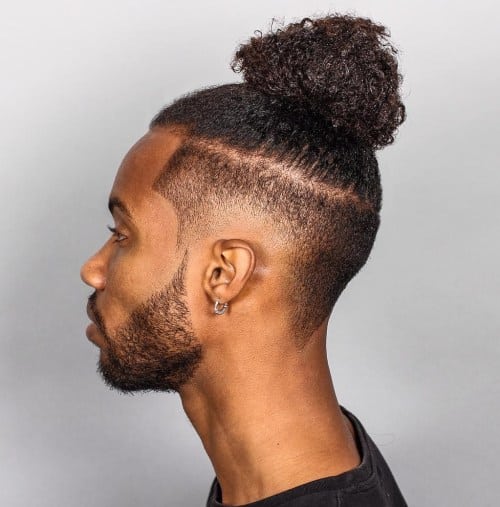 Black Man Bun 20 Hairstyles To Get Inspiration Cool Men S Hair