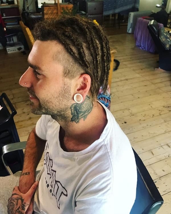 Short Dreadlocks with Undercut