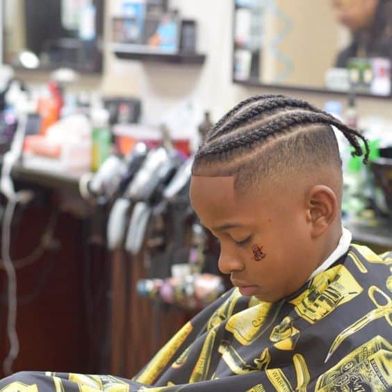 Featured image of post Black Man Mens Braids With Fade / This corn row, fade, man bun combination is giving us all the feels.