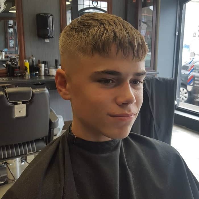 High Fade Cut for Boys