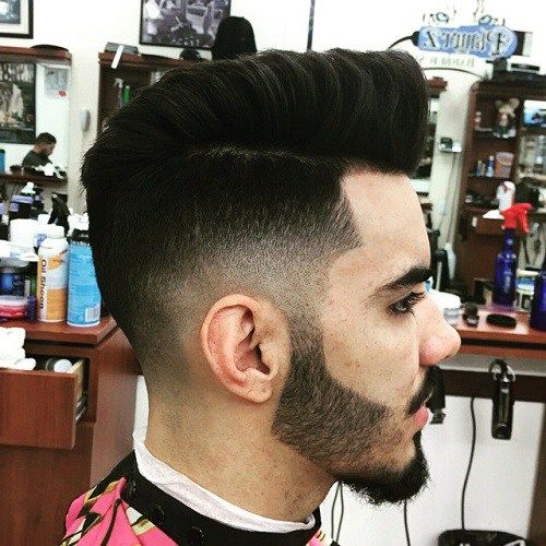 ndercut Faux Hawk hairstyle for men 