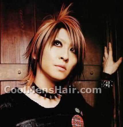 Image of Aiji spiky hair.