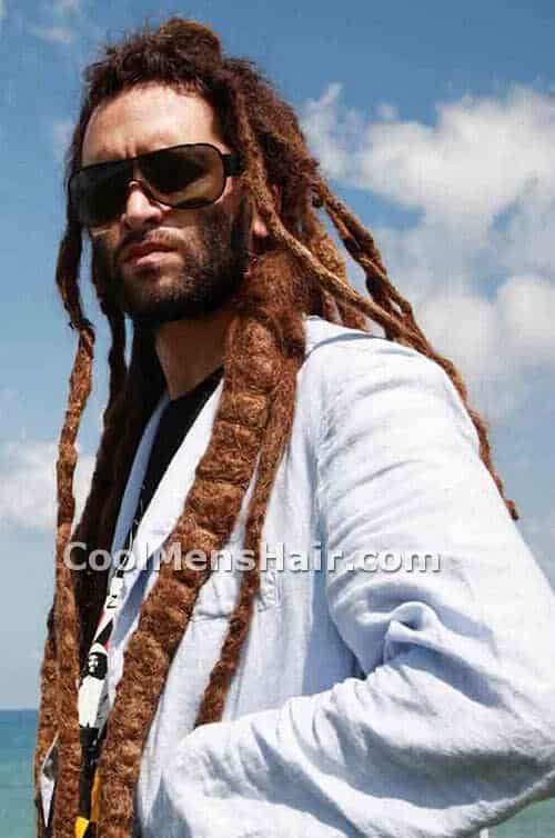 Photo of Alborosie dreadlock hairstyle.