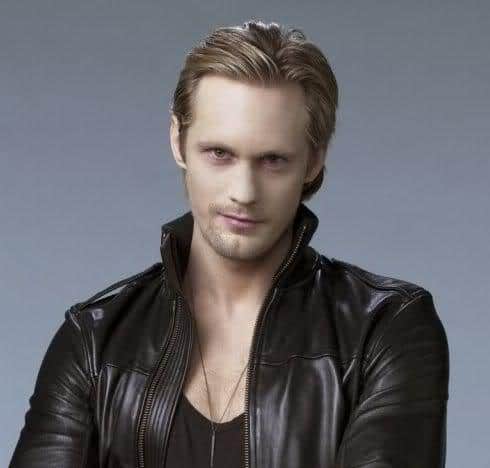 Photo of Alexander Skarsgard hair.