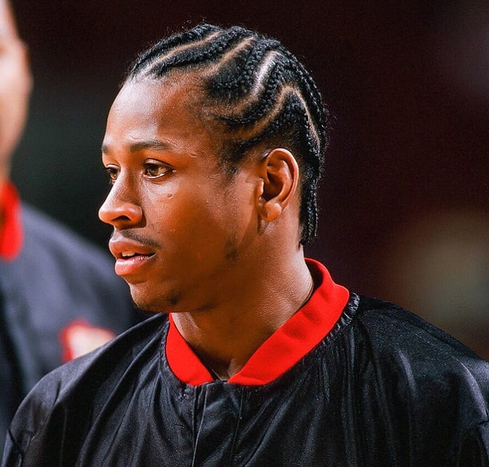 Allen Iverson's Cornrow Braids