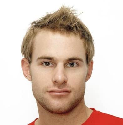 Andy Roddick's Faux Hawk hairstyle