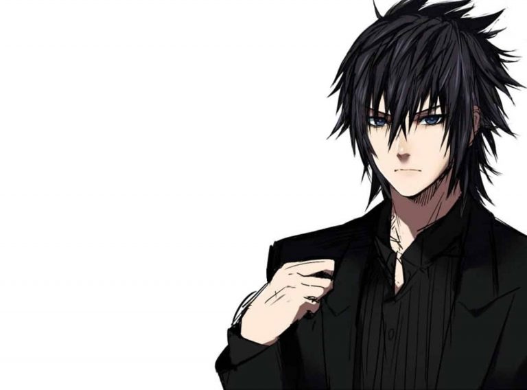 Anime Guys black hairstyle