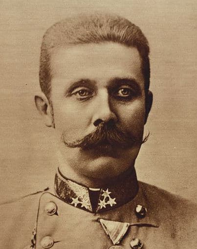 Photo of Archduke Franz Ferdinand.