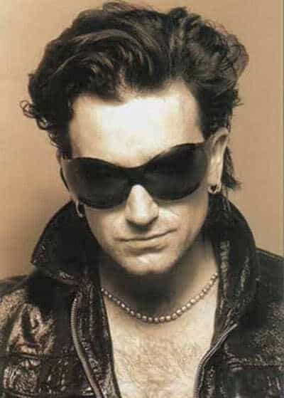 Picture of Bono hairstyle