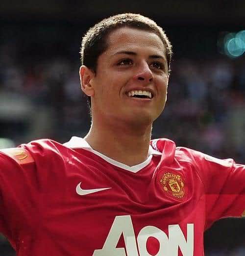 Picture of Chicharito Javier Hernandez short hair.