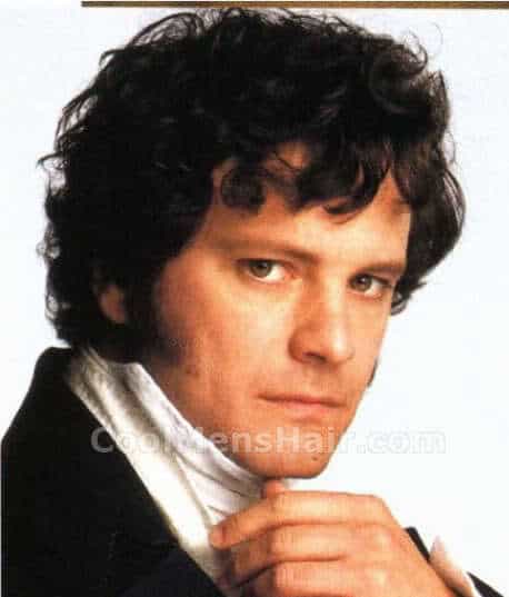 Image of Colin Firth natural wave hairstyle.