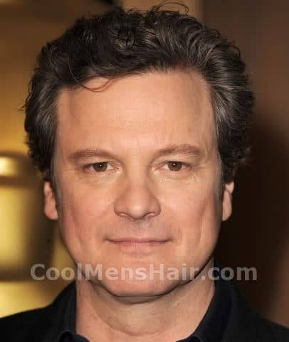 Colin Firth Short Wavy Hairstyles – Cool Men's Hair