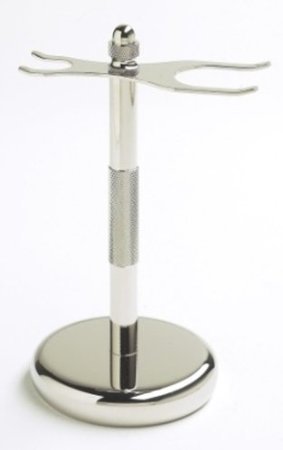 Picture of Colonel Ichabod Conk Chrome Safety Razor Stand.
