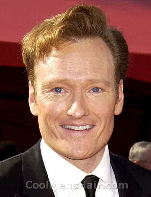 Photo of Conan O'Brien hairstyle.