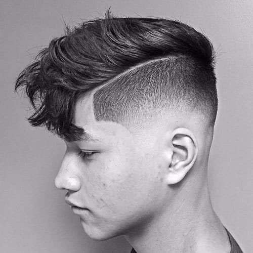 disconnected undercut for men