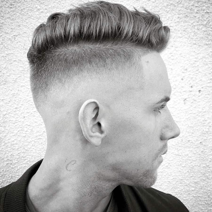  Simple Tousled Combover for men