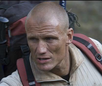 Image of Dolph Lundgren buzzed head.