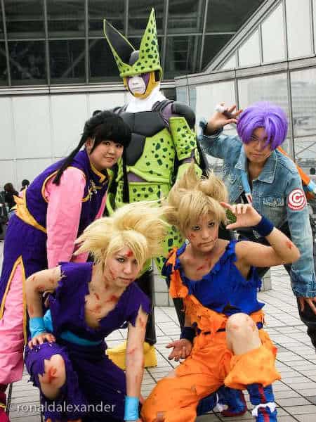 Dragon Ball cosplay picture. 