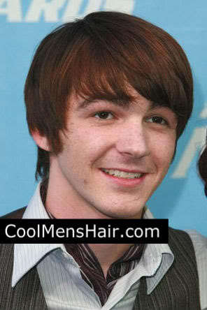 Drake Bell Side Swept Bangs Hairstyle – Cool Men's Hair