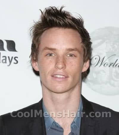 Photo of Eddie Redmayne hairstyle.