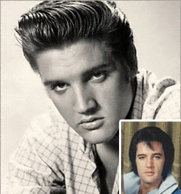 ELVIS PRESLEY  When Elvis joined the Army he went back to his natural  hair colorsandy blonde ElvisPresley RockNRoll Hair HairStyle April  Icon Legend Army  Facebook