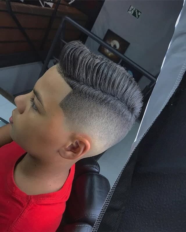 flat top fade