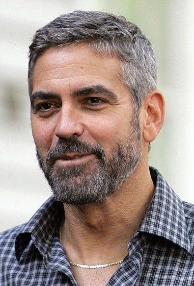 george clooney hairstyle