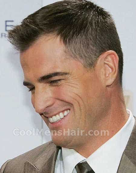 Image of George Eads ivy league clean cut formal hairstyle for men.