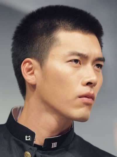 Hyun Bin short haircut