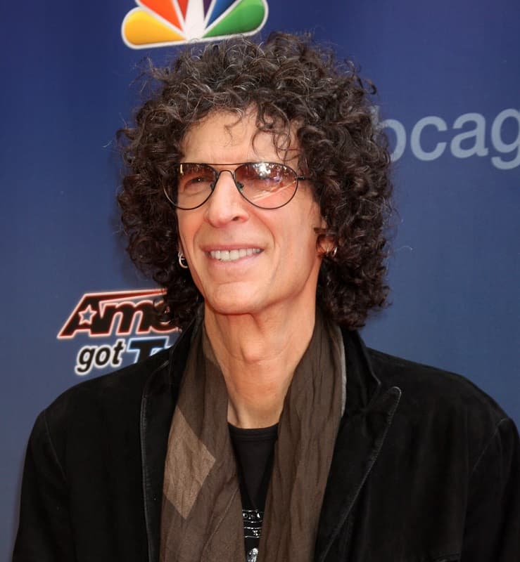 Howard Stern - actor with medium curls