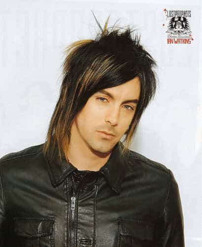 Ian Watkins hairstyle 