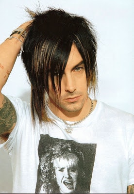 Ian Watkins razored hairstyle