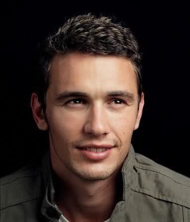 James Franco short hairstyle. 