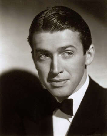 Jimmy Stewart Classic Wet Look Haircut. 