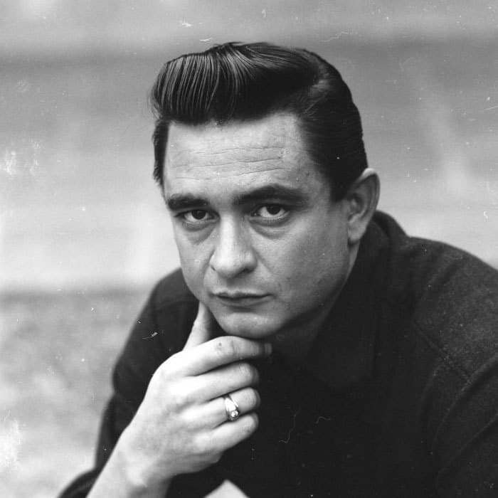 Johnny Cash haircut