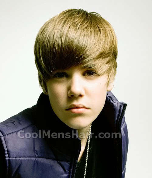 Justin Bieber hairstyle.