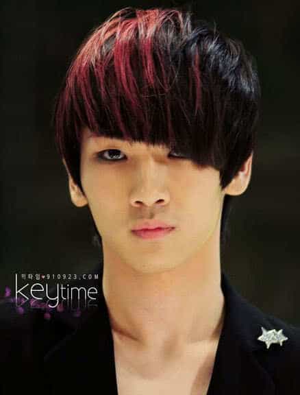 Photo of Kim Ki Bum hair.