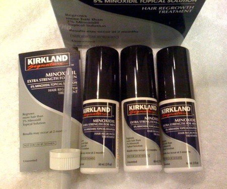 Kirkland Signature Minoxidil-5% Extra Strength Hair Regrowth for Men