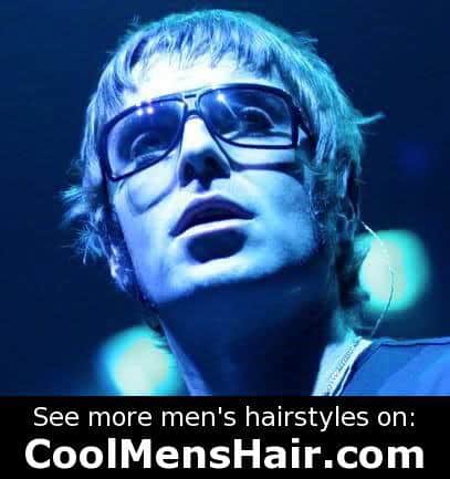 Picture of Liam Gallagher Hair for men. 