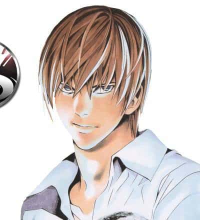 Photo of Light Yagami hairstyle.