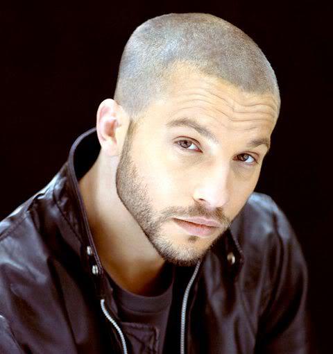 Picture of Logan Marshall Green buzz cut.