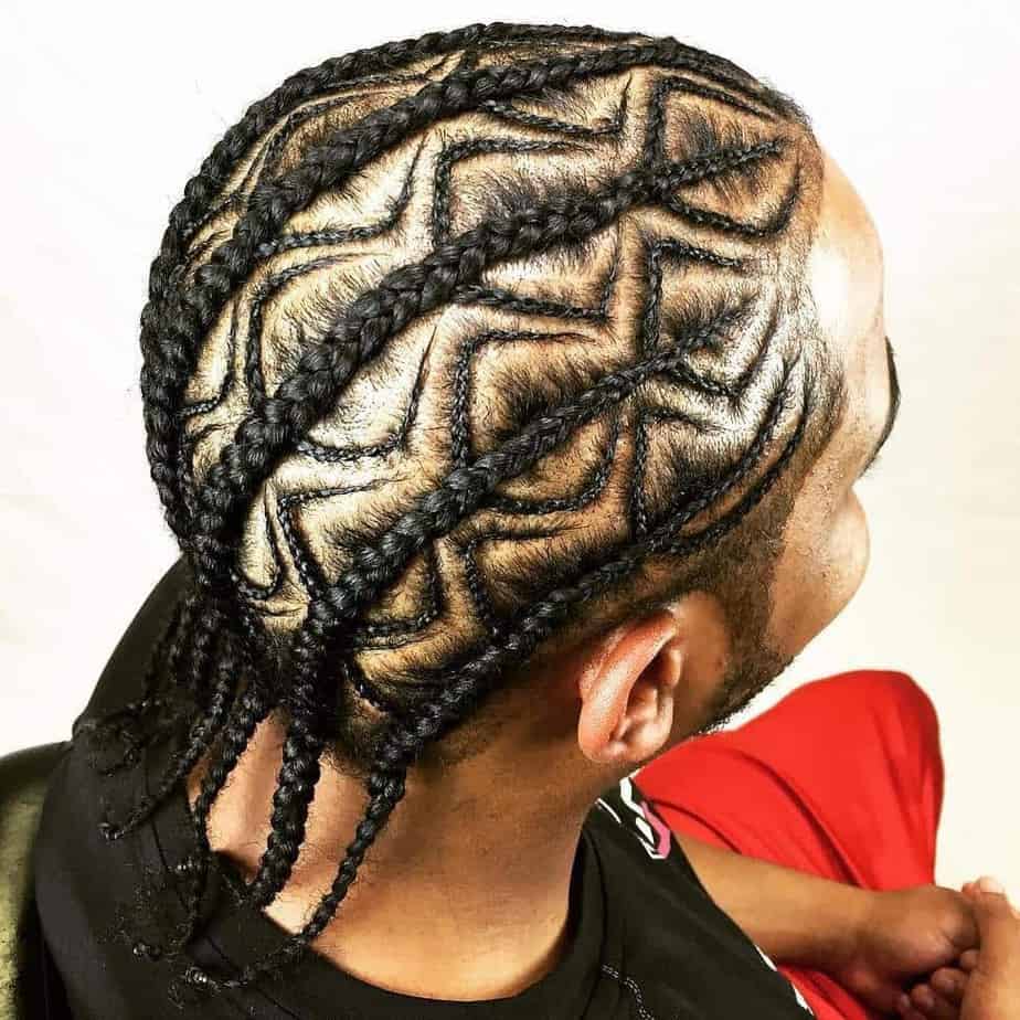 20 Best Long Braided Haircuts for Black Men - Cool Men's Hair