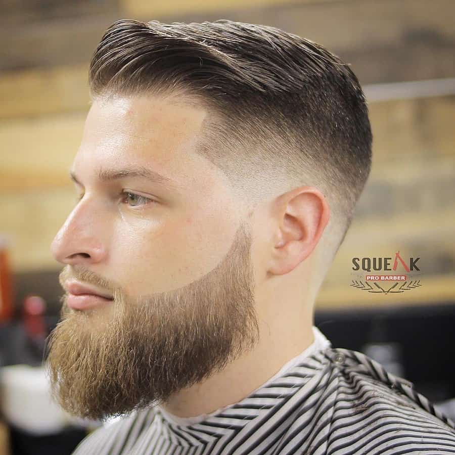 comb over side fade