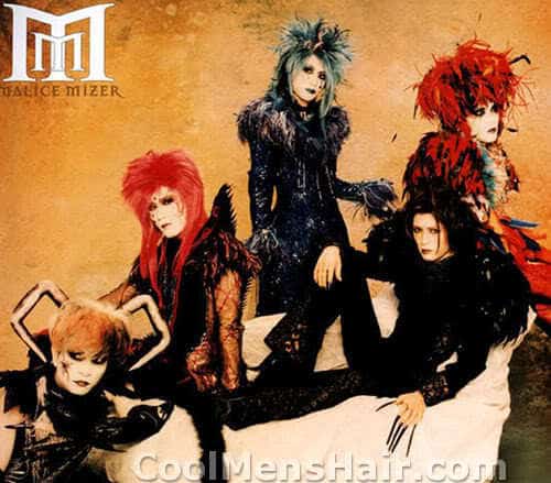 Photo of Malice Mizer hairstyles.