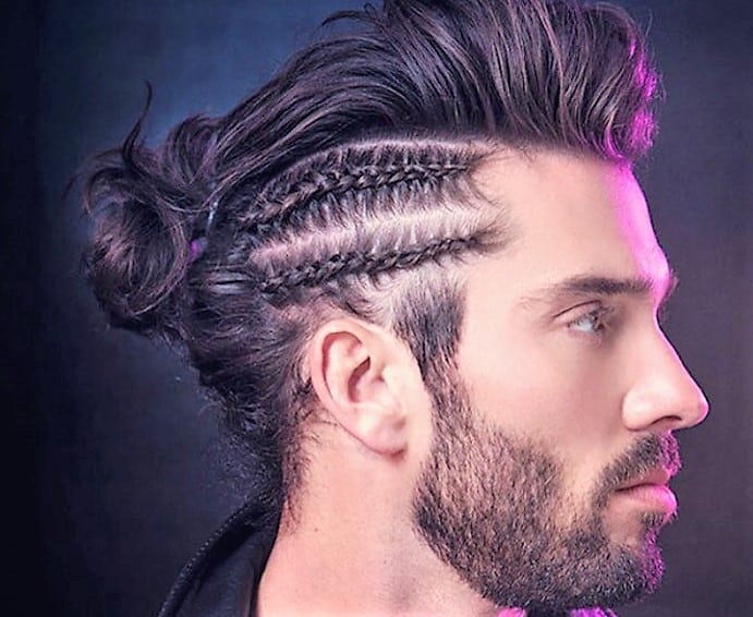 manbun hair style