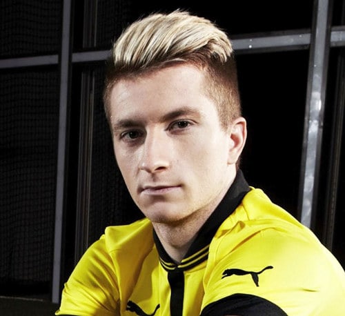 Marco Reus quiff style