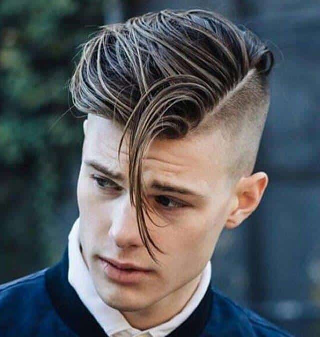 vintage medium hairstyles for men with thick hair 