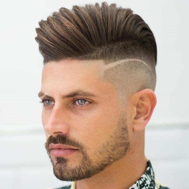 Medium hairstyles for men with thick hair 