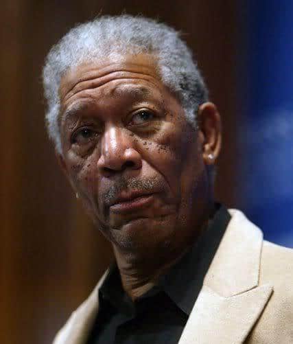 Picture of Morgan Freeman hairstyle.