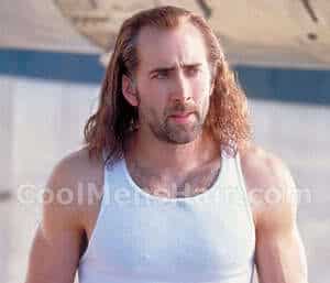 Pic of Nicolas hair in Con Air.